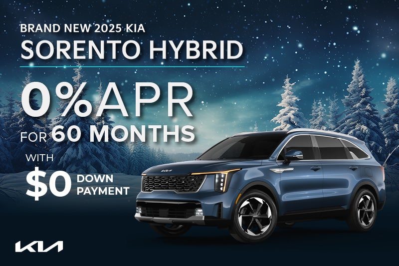 Brand New 2025 Kia SORENTO Hybrid