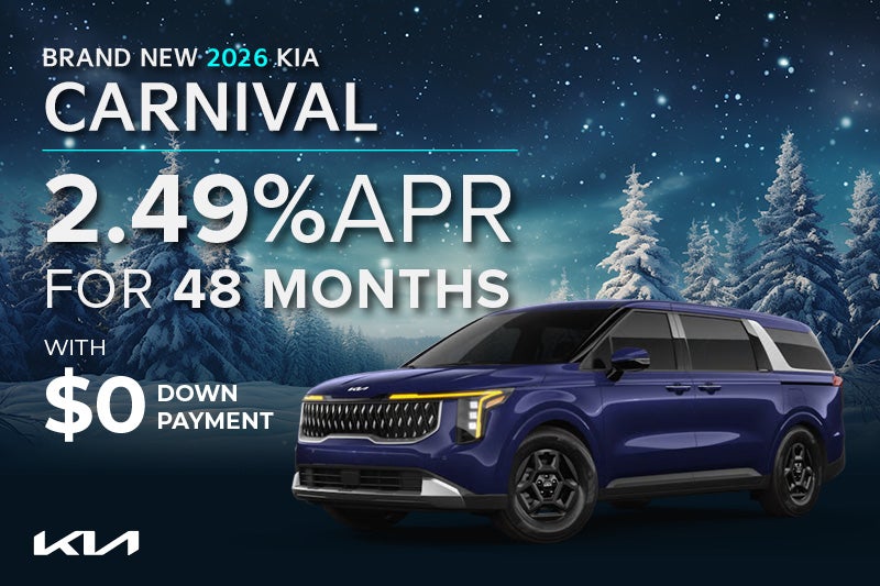 Brand New 2026 Kia CARNIVAL