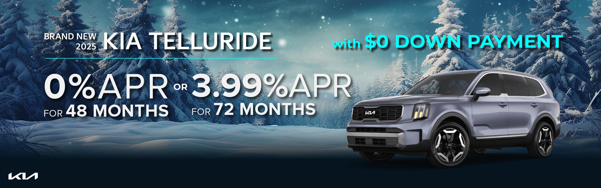 Brand New 2025 Kia TELLURIDE