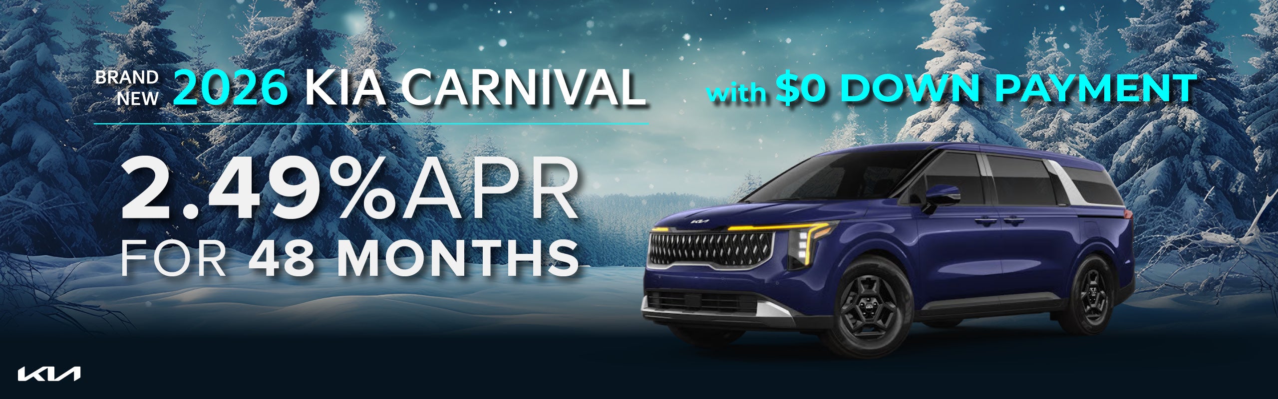 Brand New 2026 Kia CARNIVAL