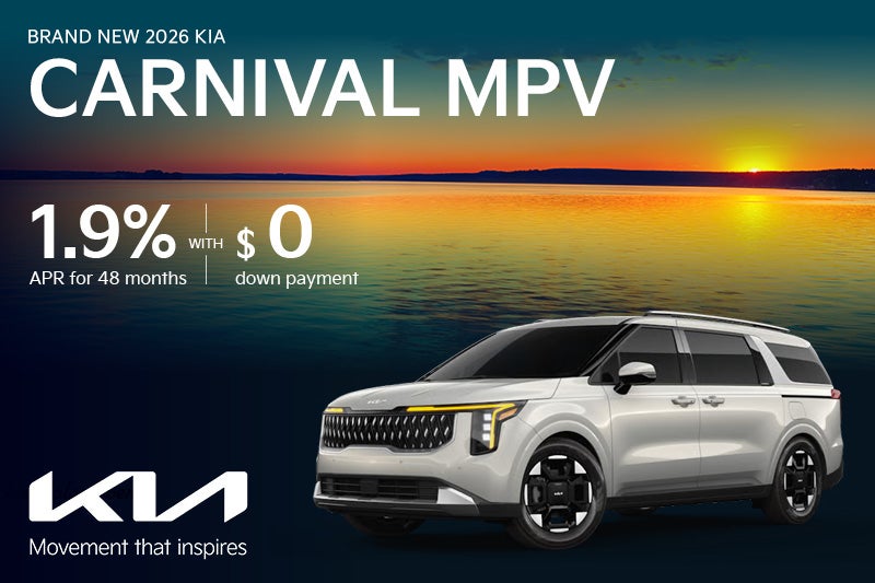 Brand New 2026 Kia CARNIVAL MPV
