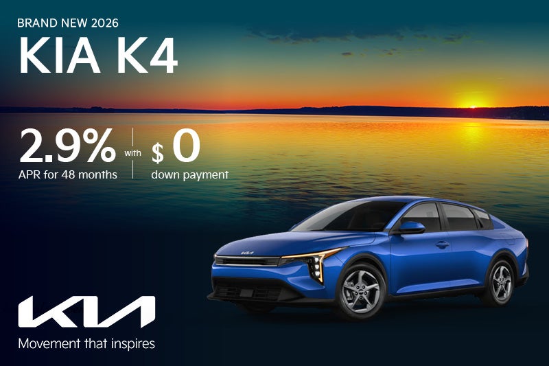 Brand New 2026 Kia K4