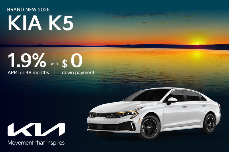Brand New 2026 Kia K5