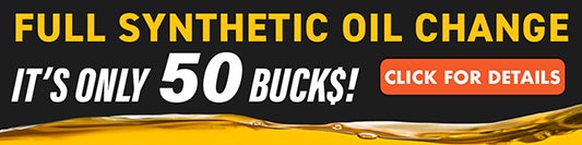 $50 Synthetic Oil Change